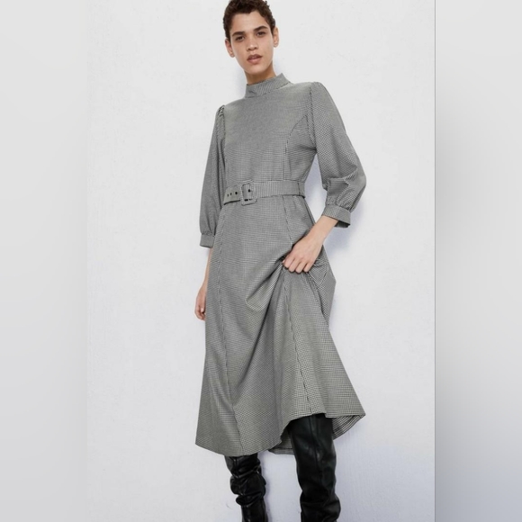 Houndstooth Zara Dress - Picture 4 of 10